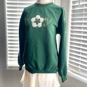 Vintage 90s Grandma Christmas‎ Winter Sweatshirt